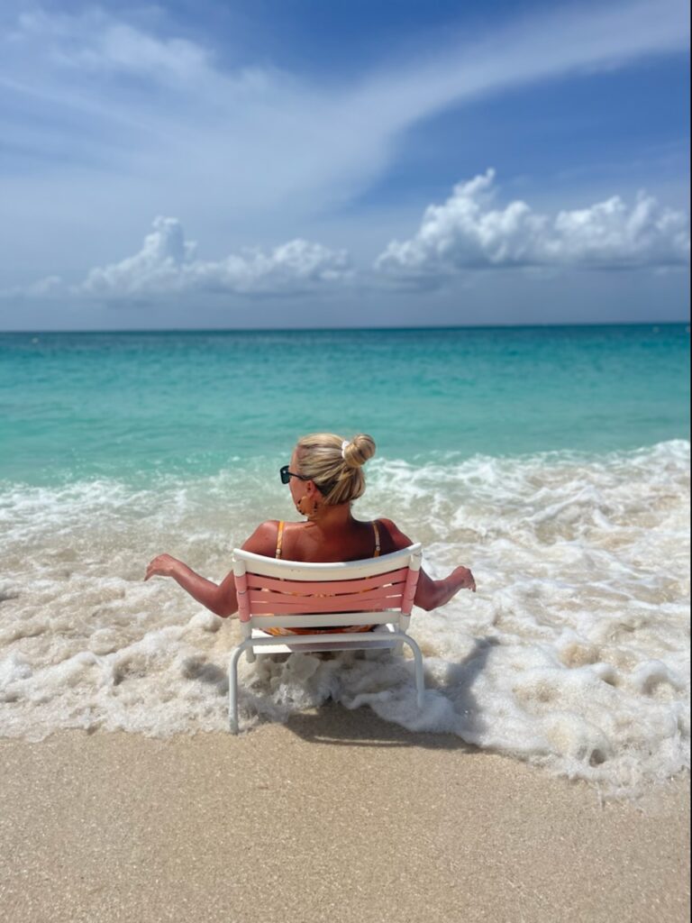 Turquois water and white powder beaches