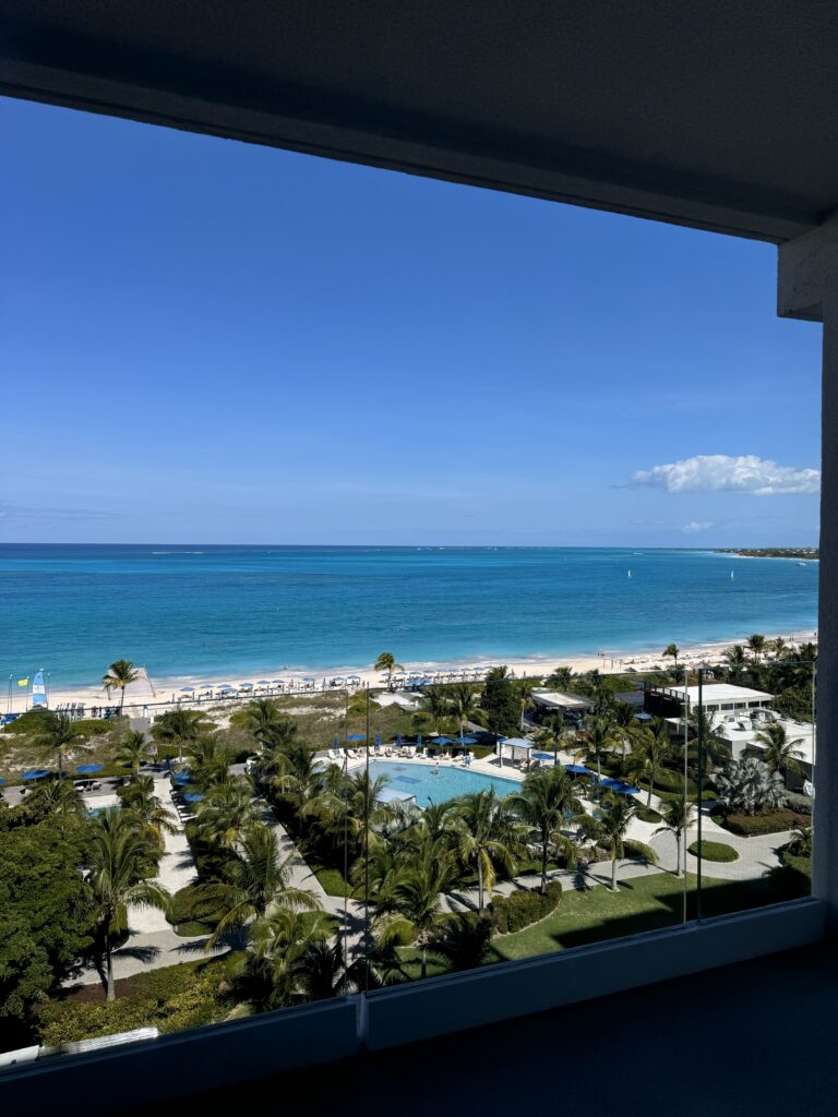 Grace Bay Beach in Turks and Caicos with turquoise water