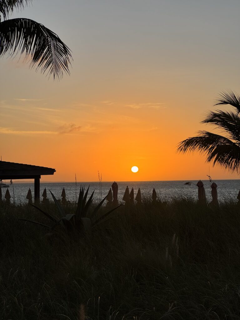 Beautiful Turks and Caicos Sunset