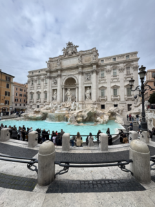 Trevi Fountain in Rome, Italy