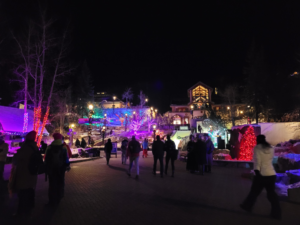 Ice Skating in Vail Village